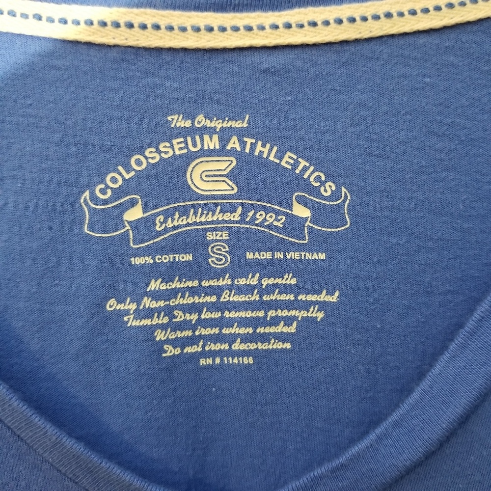 Kansas KU Blue T-Shirt - Picture 3 of 4
